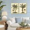 Stupell Industries Vintage Historical Palms 2pc Canvas Set, design by Vision Studio